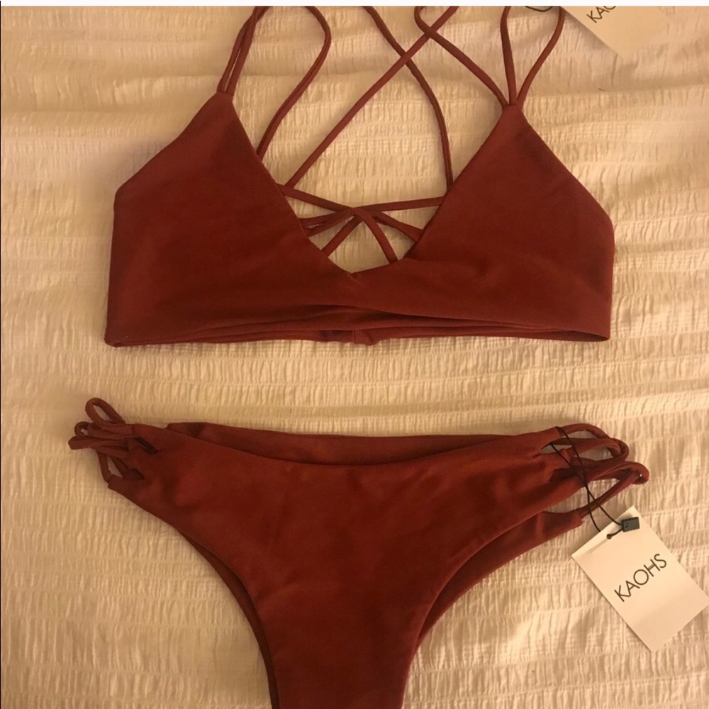 NWT kaohs bikini set